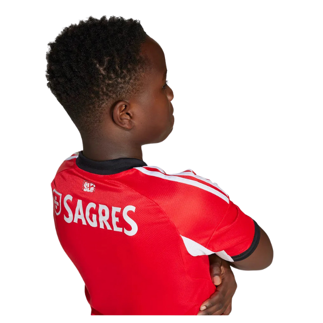 Kit Infantil Benfica I 25/26 -Vermelho e branco