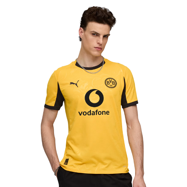 Camisa Borussia Dortmund 25/26 - Edição de copas - Torcedor Masculino - Amarelo