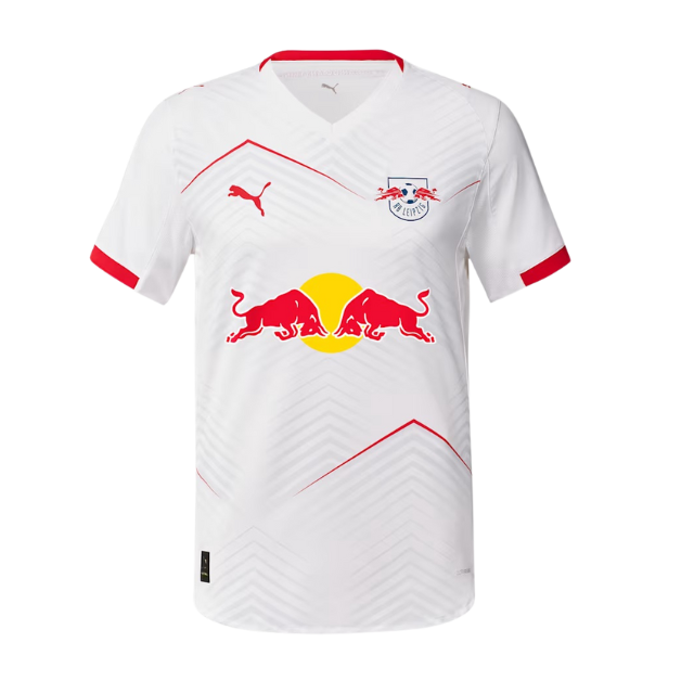 Camisa RB Leipzig 25/26 I - Torcedor Masculino - Branco e vermelho
