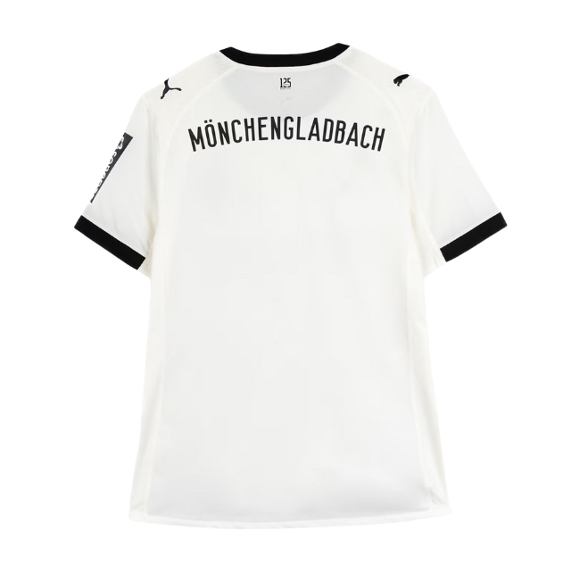 Camisa Borussia Mönchengladbach 25/26 - Torcedor Masculino - Branco