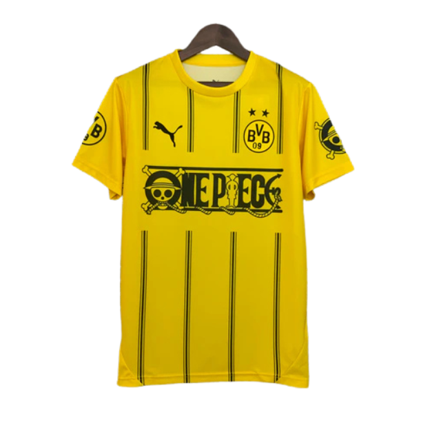 Camisa Borussia Dortmund X One Peace Collab 25/26 - Edição Especial - Torcedor