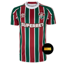 Camisa Fluminense Home 2025/26 - Torcedor Masculina - Verde e vermelho