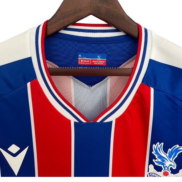 Camisa Crystal Palace Home 2025/26 - Torcedor Masculina - Azul