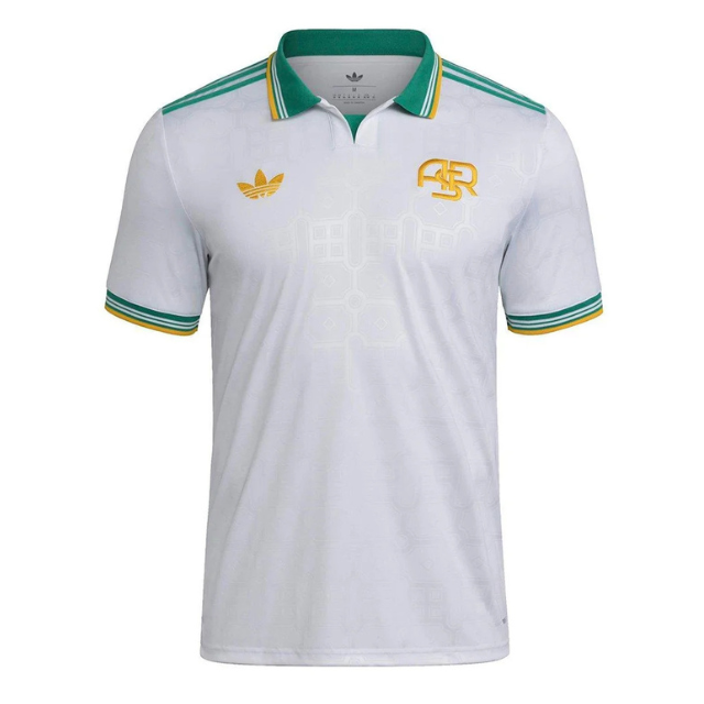 Camisa Roma III 25/26 - Jogador Masculina - Branca e verde