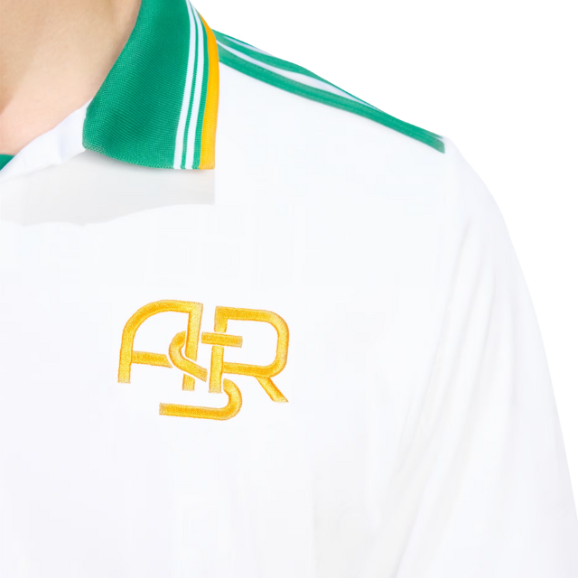 Camisa AS Roma 2025/26 Third Torcedor Masculina - Branca e verde