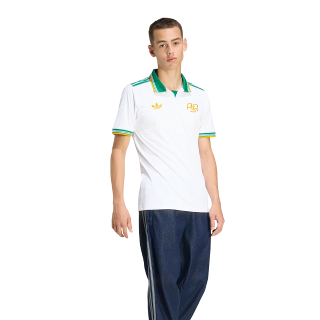 Camisa AS Roma 2025/26 Third Torcedor Masculina - Branca e verde