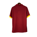 Camisa Roma Retrô Home 14/15 - Torcedor - Vinho com detalhes amarelo
