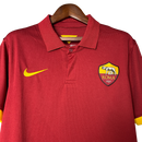 Camisa Roma Retrô Home 14/15 - Torcedor - Vinho com detalhes amarelo