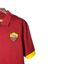 Camisa Roma Retrô Home 14/15 - Torcedor - Vinho com detalhes amarelo