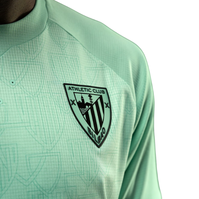 Camisa Athletic Bilbao III 2025/26 - Torcedor Masculina - Verde água