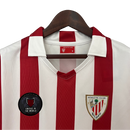 Camisa Athletic Bilbao Retrô - Vermelha e Branca - Torcedor