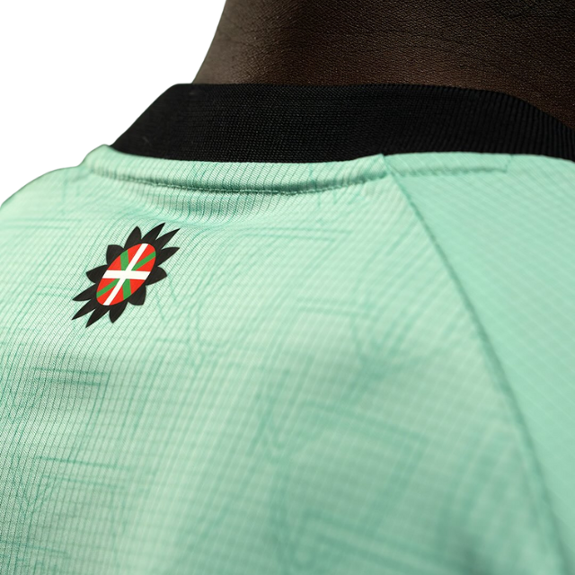 Camisa Athletic Bilbao III 2025/26 - Torcedor Masculina - Verde água