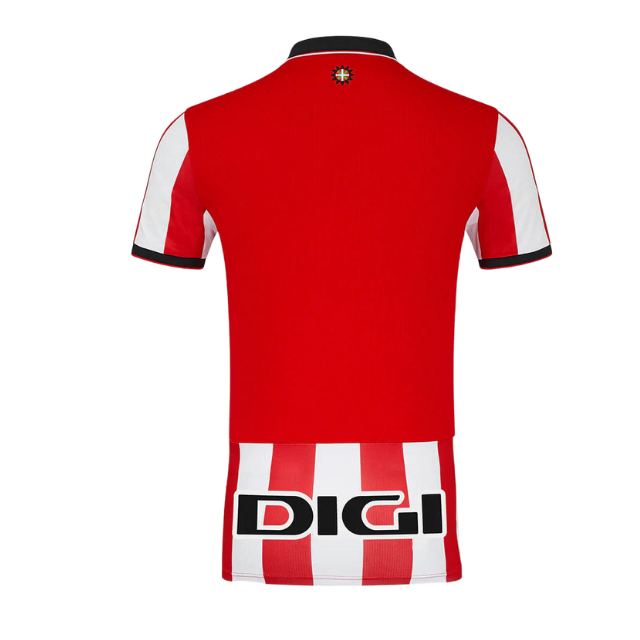 Camisa Athletic Bilbao I 2025/26 - Torcedor Masculina - Vermelho e Branco