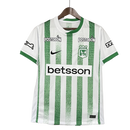 Camisa Atlético Nacional Home 25/26 - Torcedor Masculina - Branca e verde