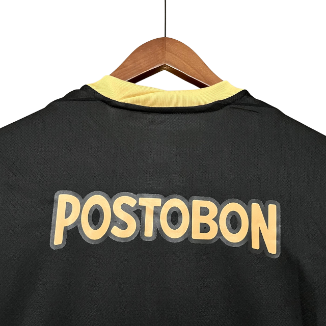 Camisa Atlético Nacional Away 25/26 - Torcedor Masculina - Preta e dourada