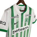 Camisa Atlético Nacional Home 25/26 - Torcedor Masculina - Branca e verde
