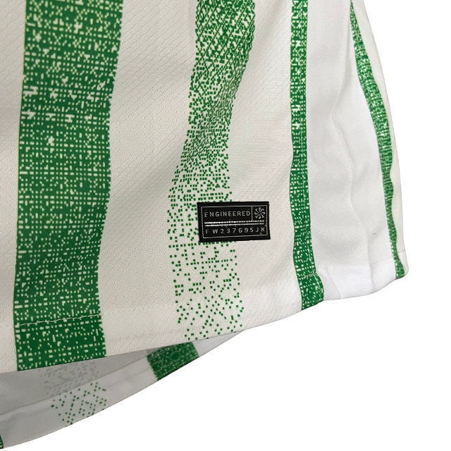 Camisa Atlético Nacional Home 25/26 - Torcedor Masculina - Branca e verde
