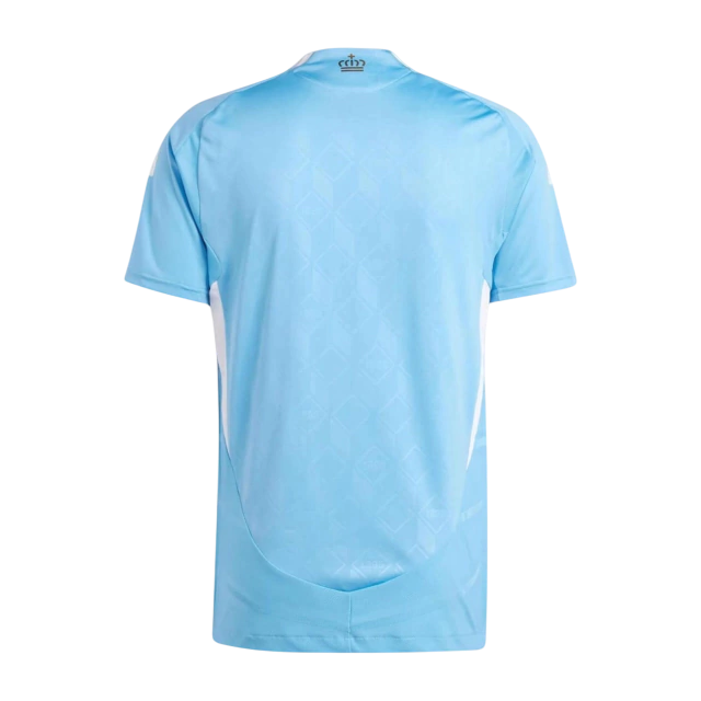 Camisa Bélgica I 24/25 - Torcedor Masculina - Azul com detalhes em branco
