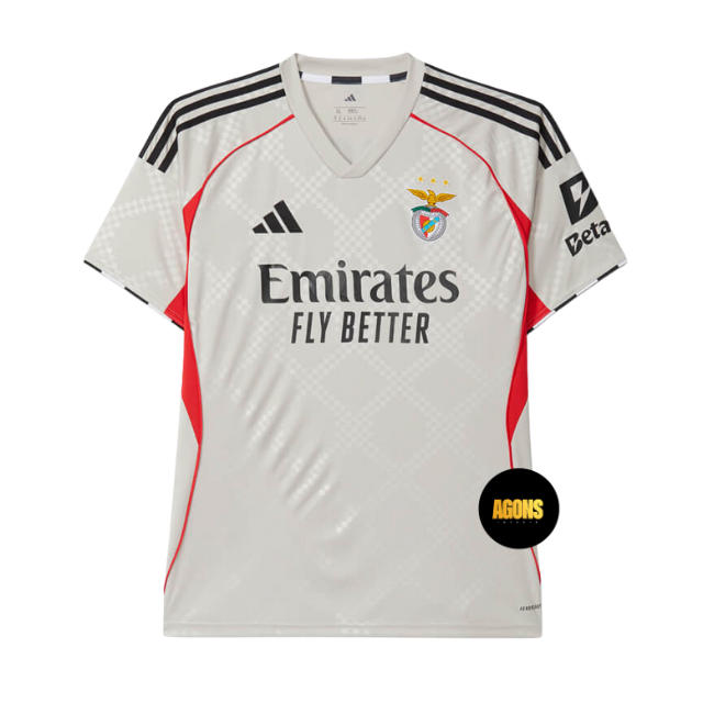 Camisa Benfica II 25/26 - Torcedor Masculina - Bege