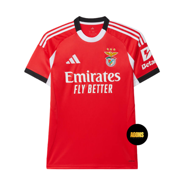 Camisa Benfica I 25/26 - Torcedor Masculina - vermelha