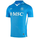 Camisa Napoli I 24/25 - Torcedor EA7 Masculina - Azul com detalhes em branco