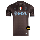 Camisa Napoli Third 25/26 - Torcedor EA7 Masculino - Preto