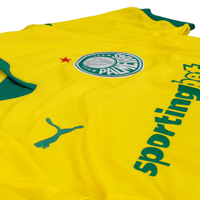 Camisa Palmeiras III 25/26 Torcedor - Masculino - Amarela
