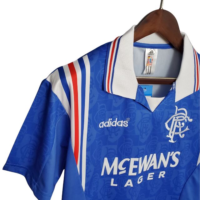 Camisa Retrô Rangers 96/97 - Torcedor - Azul
