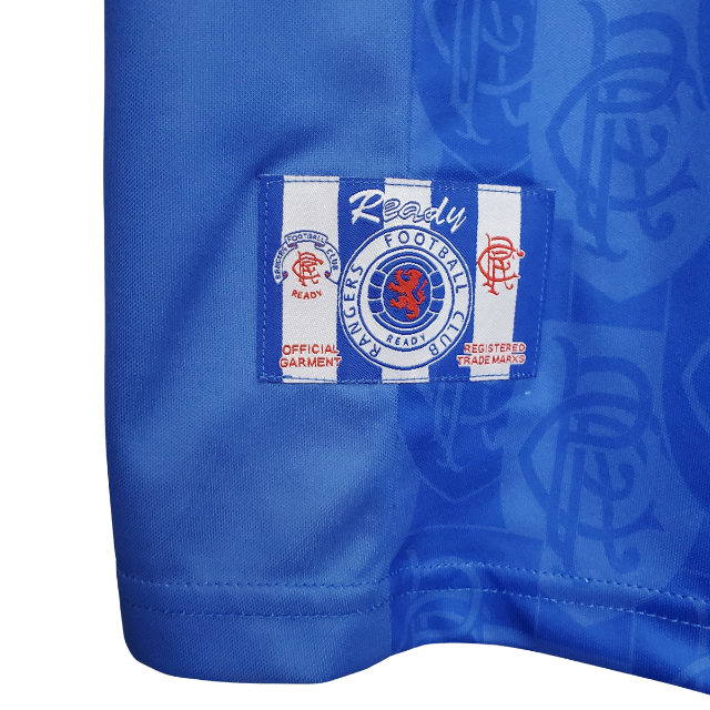 Camisa Retrô Rangers 96/97 - Torcedor - Azul