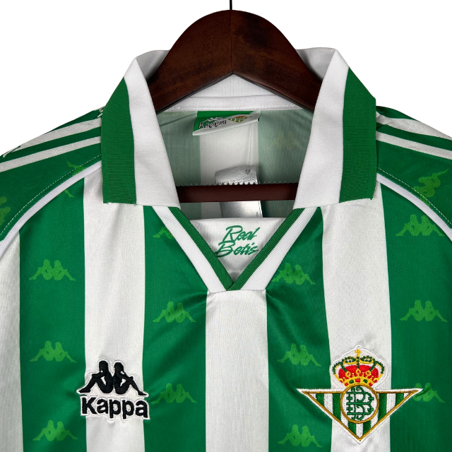Camisa Retrô Real Betis 95/97 - Verde e branco