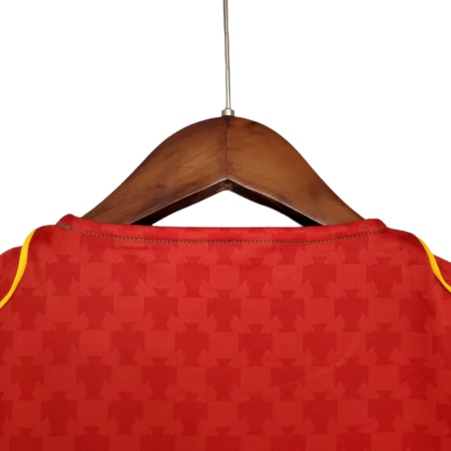 Camisa Retrô Seleção Portugal 2004 Home - Torcedor Masculina - Vermelha e verde