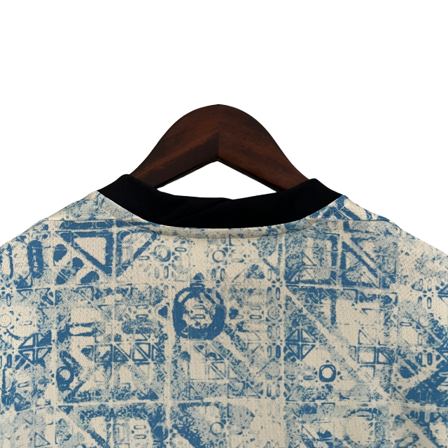 Camisa Seleção de Portugal II 24/25 - Torcedor Masculina - Branca com detalhes em azul