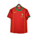 Camisa Retrô Seleção Portugal 2004 Home - Torcedor Masculina - Vermelha e verde