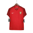 Camisa Retrô Seleção Portugal 2016/17 Home - Torcedor Masculina - Vermelha
