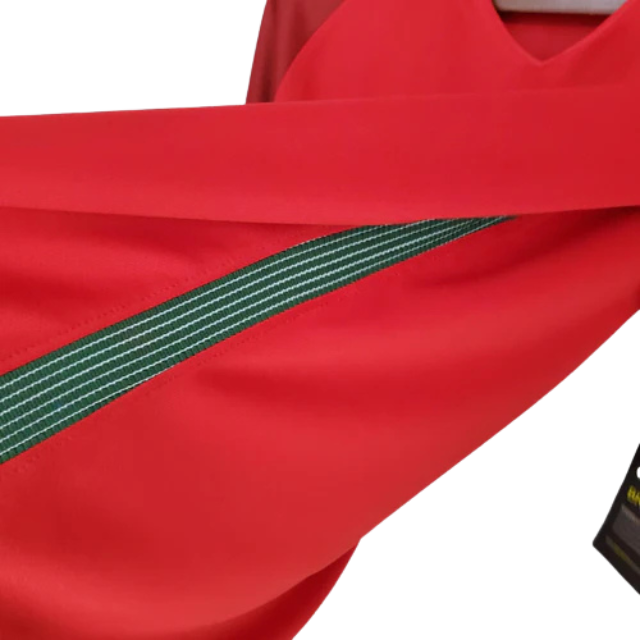 Camisa Retrô Seleção Portugal 2016/17 Home - Torcedor Masculina - Vermelha
