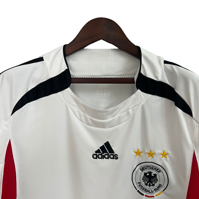 Camisa Retrô Seleção da Alemanha Home 2006 - Branca