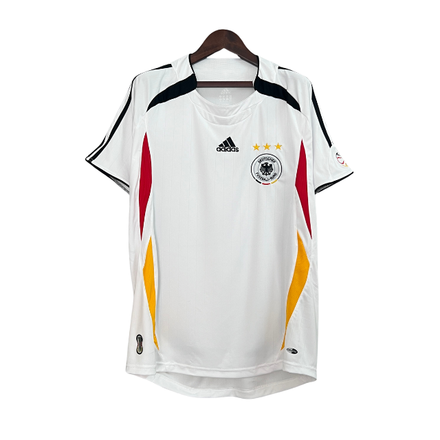 Camisa Retrô Seleção da Alemanha Home 2006 - Branca