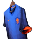 Camisa Retrô Seleção da Holanda II 2014    - Torcedor Masculina - Azul com detalhes em laranja