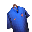 Camisa Retrô Seleção da Holanda II 2014    - Torcedor Masculina - Azul com detalhes em laranja