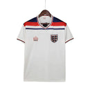 Camisa Retrô Seleção da Inglaterra 1982 - Masculina - Branca
