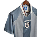 Camisa Retrô Seleção da Inglaterra 1996 -Masculina - Cinza