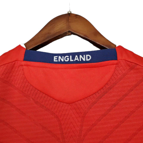 Camisa Retrô Seleção da Inglaterra 2008/2009 - Masculina - Vermelha