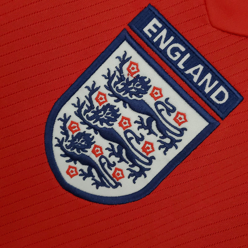 Camisa Retrô Seleção da Inglaterra 2008/2009 - Masculina - Vermelha