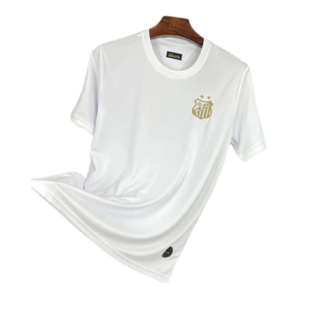 Camisa Santos Pelé Retrô Mil Gols Edição Especial 25/26 - Torcedor Masculina
