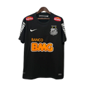 Camisa Retrô Santos All black 12/13 - Torcedor Masculina - Com todos patrocínios