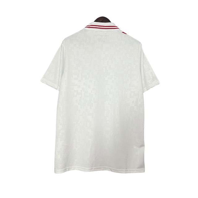 Camisa Seleção Dinamarca II 24/25 - Hummel - Masculina Torcedor - Branca