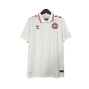 Camisa Seleção Dinamarca II 24/25 - Hummel - Masculina Torcedor - Branca