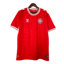 Camisa Seleção Dinamarca I 24/25 Vermelho - Hummel - Masculina Torcedor