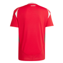 Camisa Seleção Hungria I 24/25 - Torcedor Masculina - Vermelha com detalhes em branco