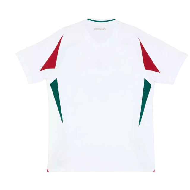 Camisa Seleção Hungria I 24/25 - Torcedor Adidas Masculina - Branca com detalhes verde e vermelho